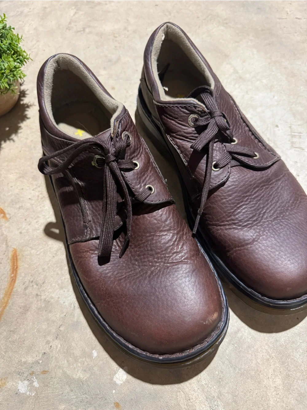 Dr Martens Odell Oxford Shoes Men Size 12 Style 11194 Brown Leather Casual Fall
